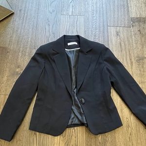 Black blazer fitted